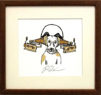 Jiří Slíva - Stereo dog - grafika